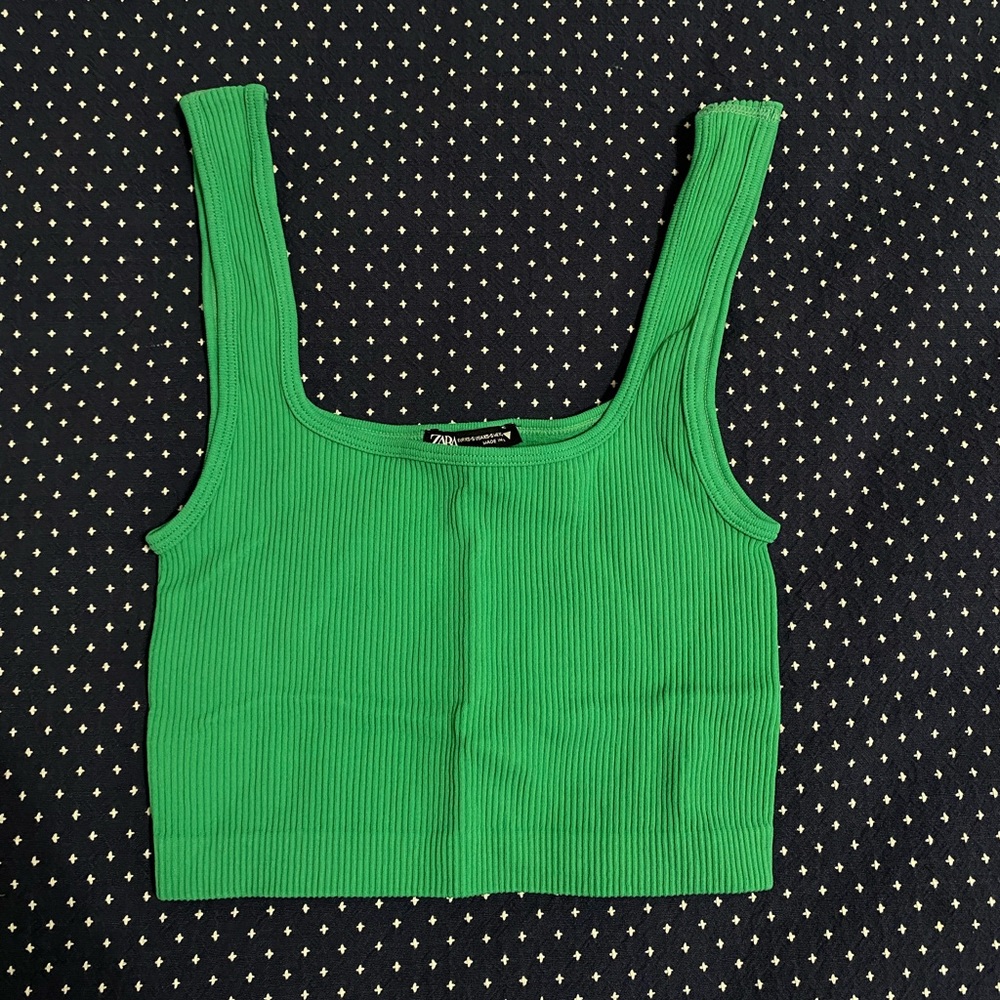 Green Tank Top